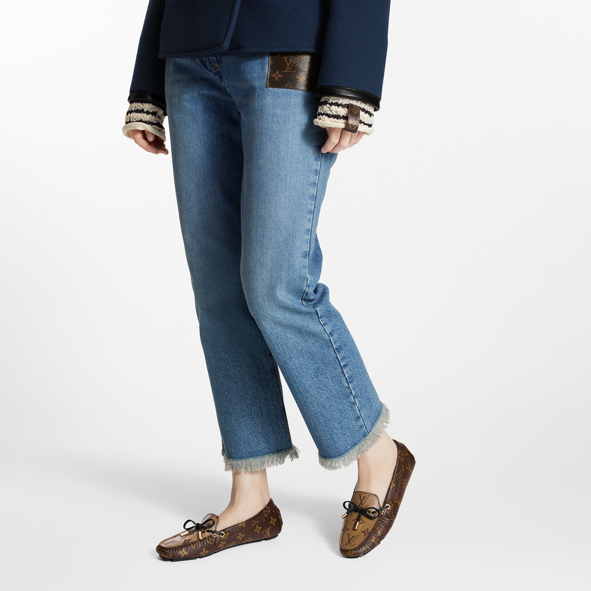 Mocasín plano Gloria Zapatos 1A65J1 LOUIS VUITTON